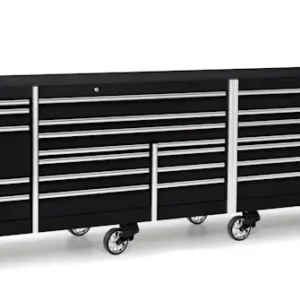 144" 26 Drawer Five Bank EPIQ™ Series Roll Cab with PowerDrawer (Gloss Black)